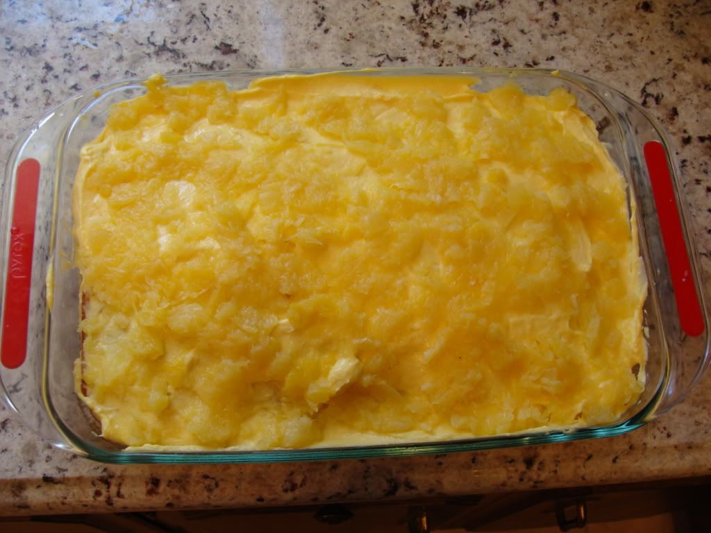 The Fragrant Hand Pineapple Delight Cake